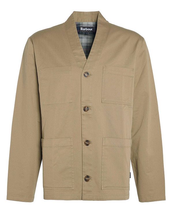 Barbour Raithwell Overshirt Brune | BABO88008