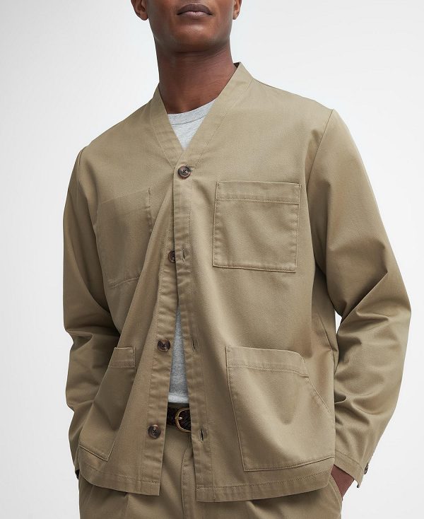 Barbour Raithwell Overshirt Brune | BABO88008