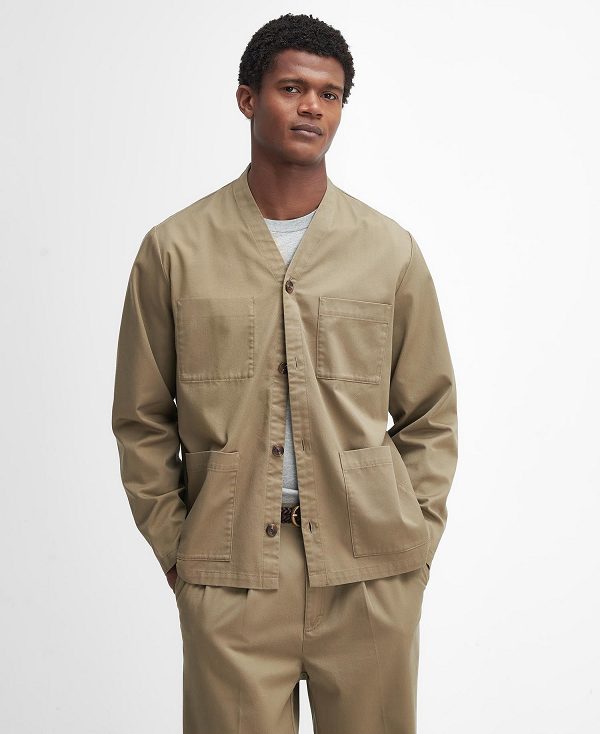 Barbour Raithwell Overshirt Brune | BABO88008