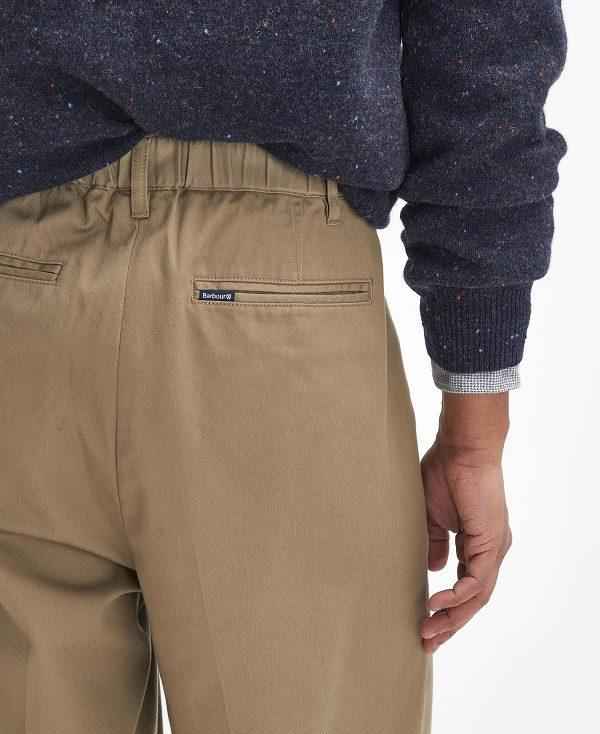 Barbour Raithwell Relaxed Trousers Brune | BABO88827