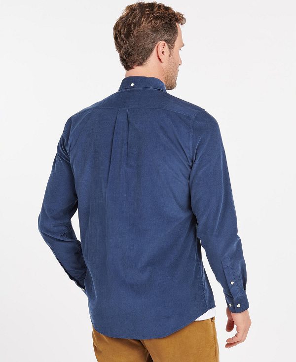 Barbour Ramsey Tailored Fit Shirt Blå | BABO87795