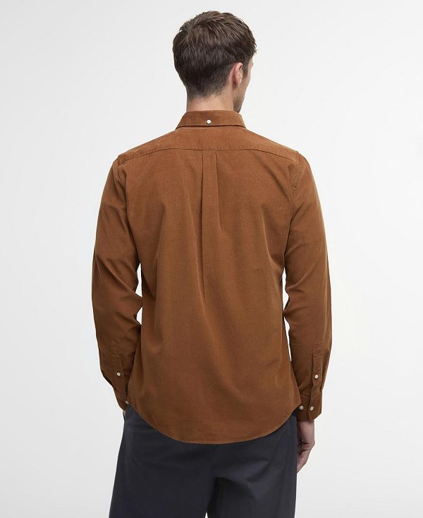 Barbour Ramsey Tailored Fit Shirt Brune | BABO87791