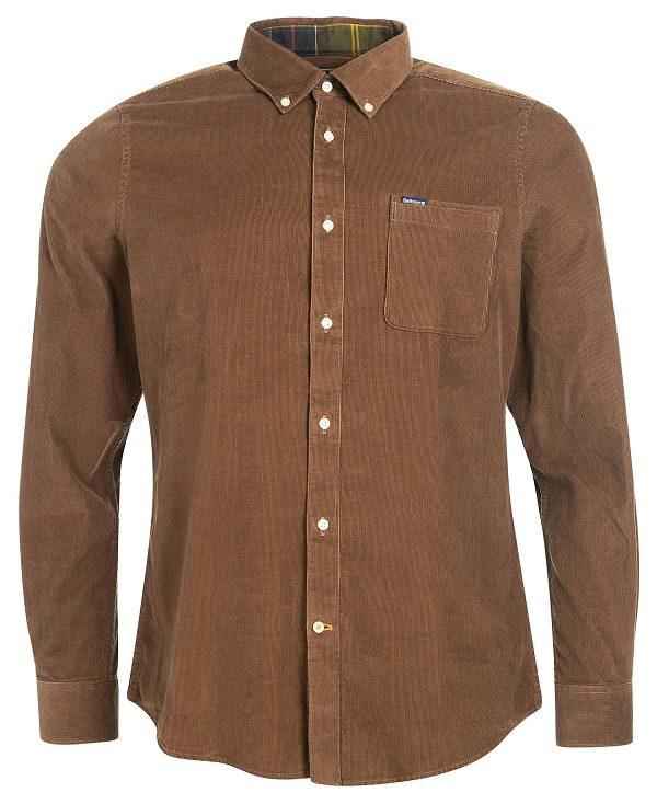 Barbour Ramsey Tailored Fit Shirt Brune | BABO87798