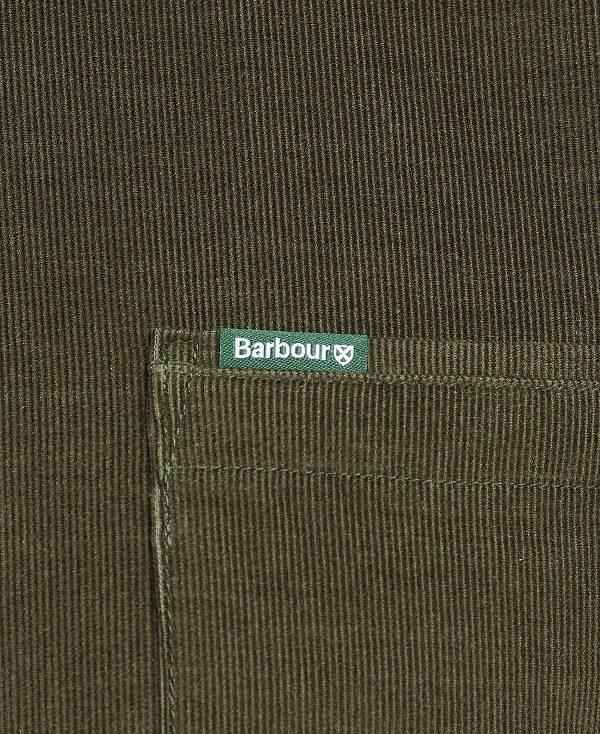 Barbour Ramsey Tailored Fit Shirt Olivengrøn | BABO87796