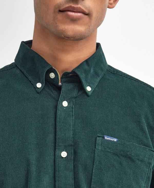 Barbour Ramsey Tailored Long-sleeved Shirt Grøn | BABO87797