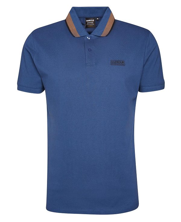 Barbour Re-amp Polo Shirt Blå | BABO88081