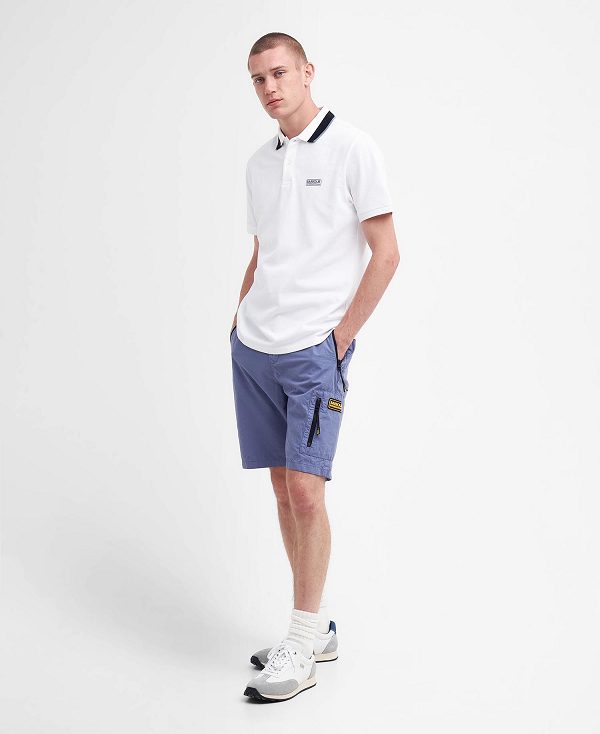 Barbour Re-amp Polo Shirt Hvide | BABO88133