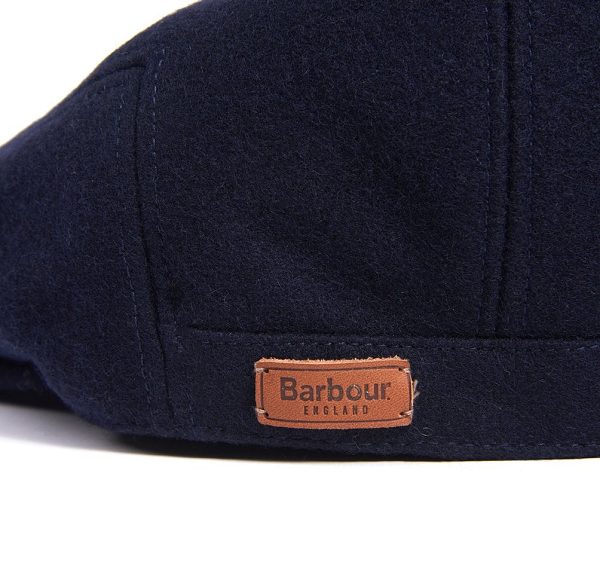 Barbour Redshaw Flat Cap Mørkeblå | BABO89024