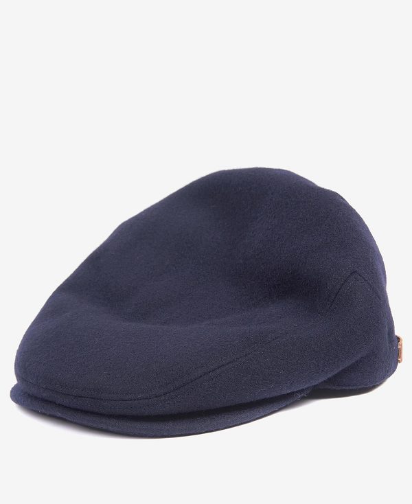 Barbour Redshaw Flat Cap Mørkeblå | BABO89024