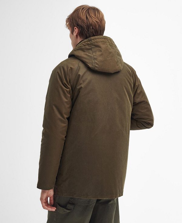 Barbour Re-engineered Beaufort Waxed Jacket Brune | BABO87274