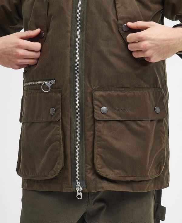 Barbour Re-engineered Beaufort Waxed Jacket Brune | BABO87274