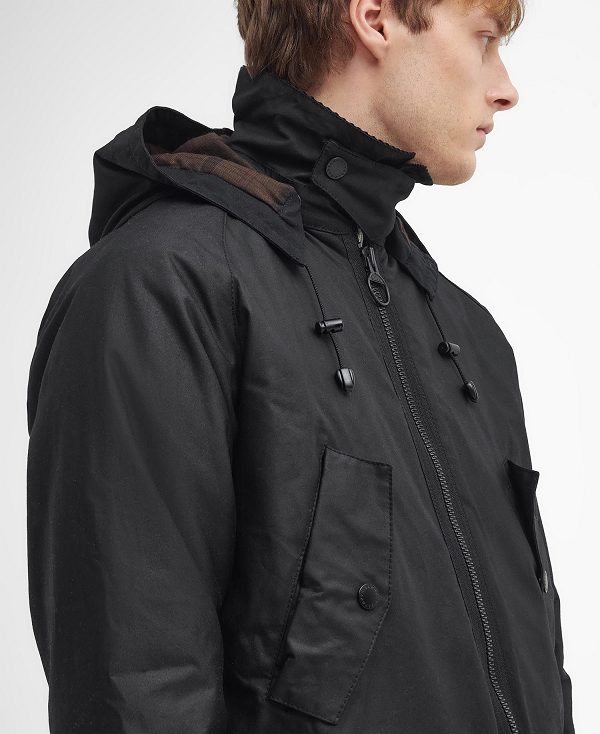 Barbour Re-engineered Beaufort Waxed Jacket Sort | BABO87250