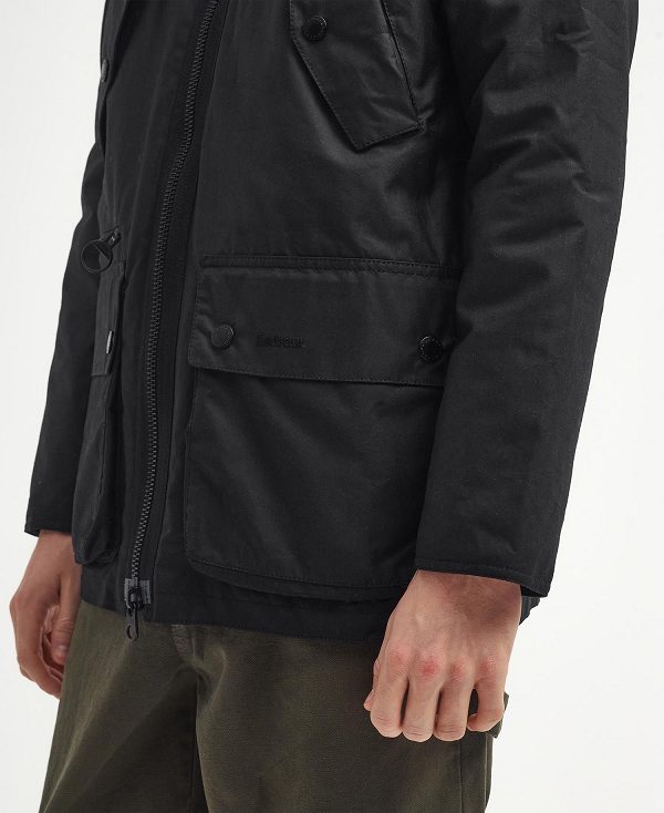 Barbour Re-engineered Beaufort Waxed Jacket Sort | BABO87250