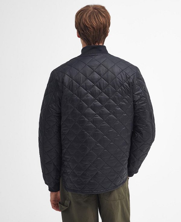 Barbour Re-engineered Liddesdale Quilted Bomber Jacket Sort | BABO87395