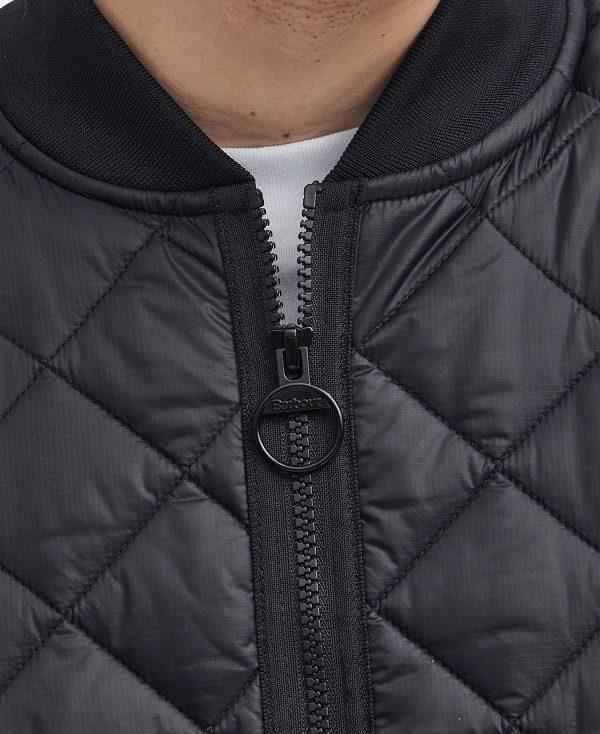 Barbour Re-engineered Liddesdale Quilted Bomber Jacket Sort | BABO87395