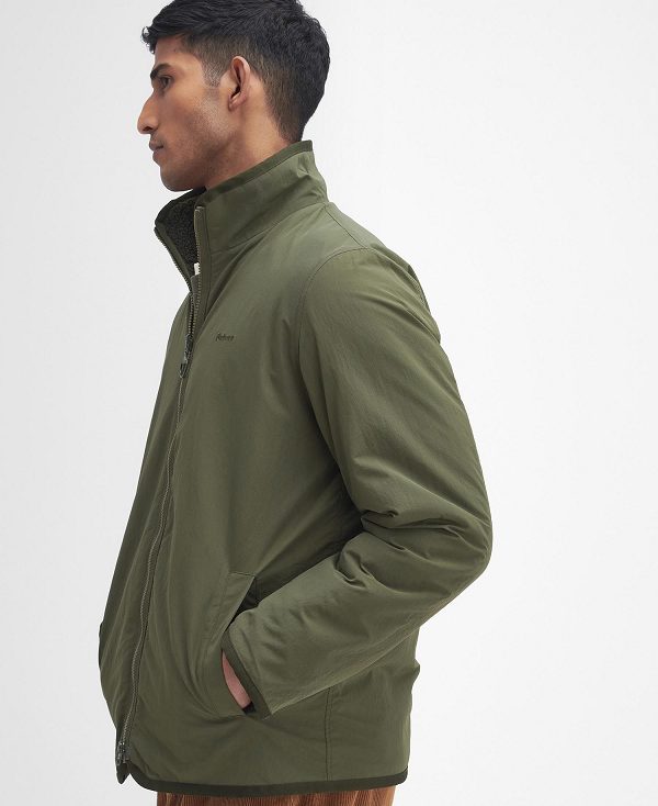 Barbour Reversible Fleece Grøn | BABO88722