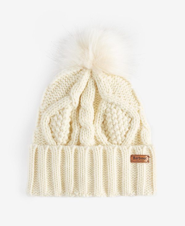 Barbour Ridley Beanie & Scarf Gift Set Citron | BABO90047