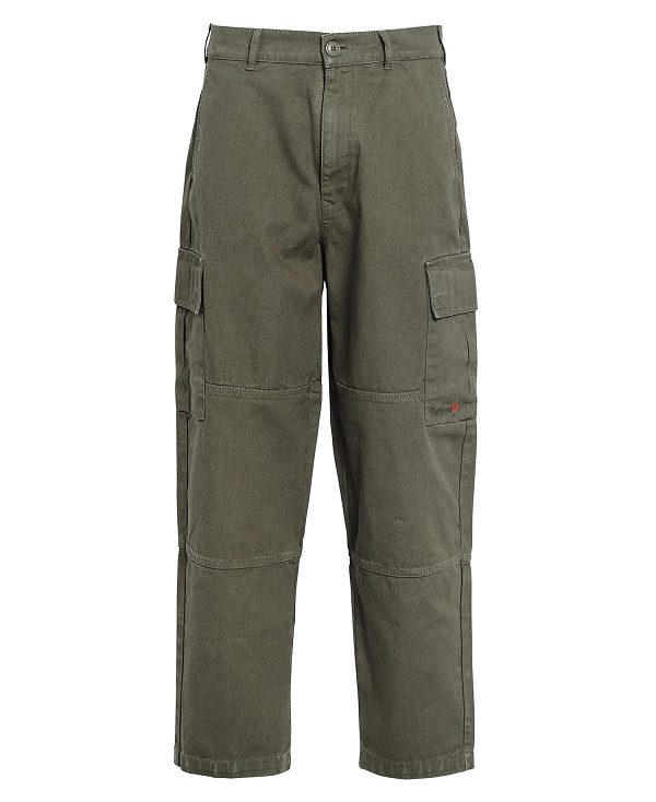 Barbour Robhill Cargo Trousers Olivengrøn | BABO88760