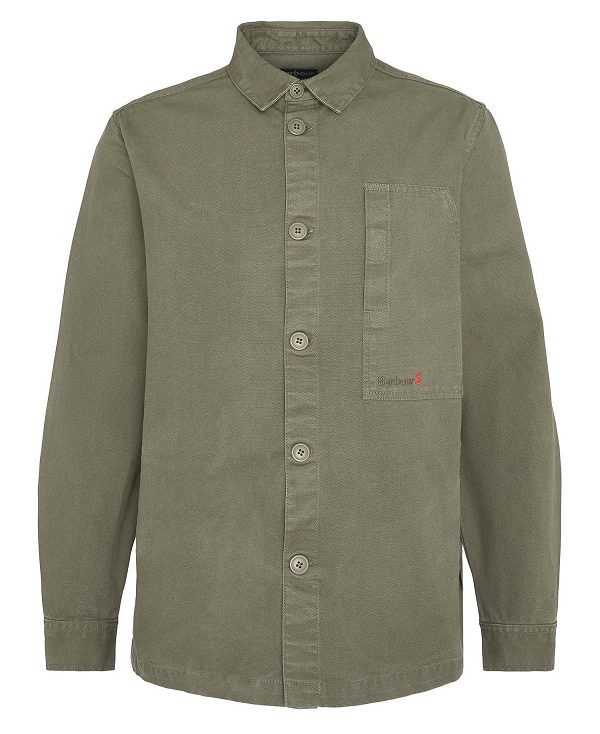 Barbour Robhill Overshirt Grøn | BABO87676