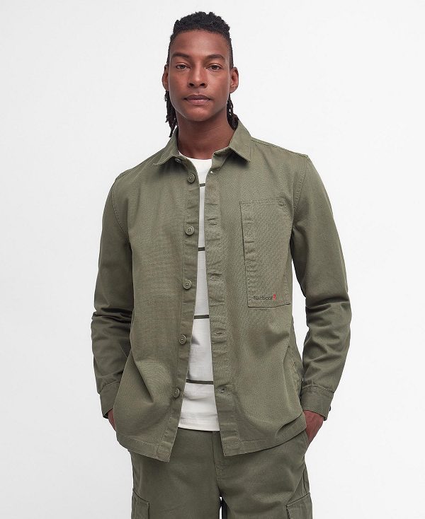 Barbour Robhill Overshirt Grøn | BABO87676