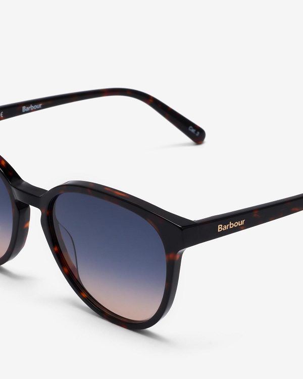 Barbour Round Cat Eye Sunglasses Flerfarvede | BABO90128