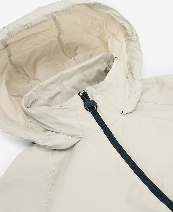 Barbour Rouse Showerproof Bomber Jacket Beige | BABO89410