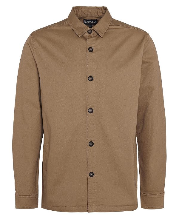 Barbour Ruxton Tailored Overshirt Beige | BABO87992