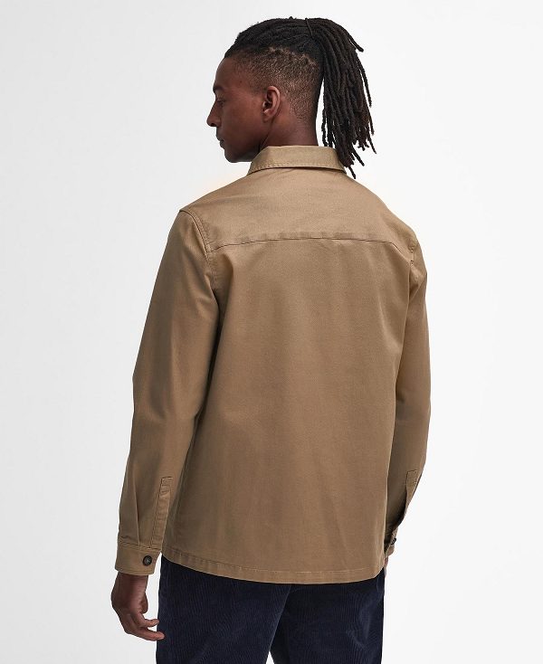 Barbour Ruxton Tailored Overshirt Beige | BABO87992