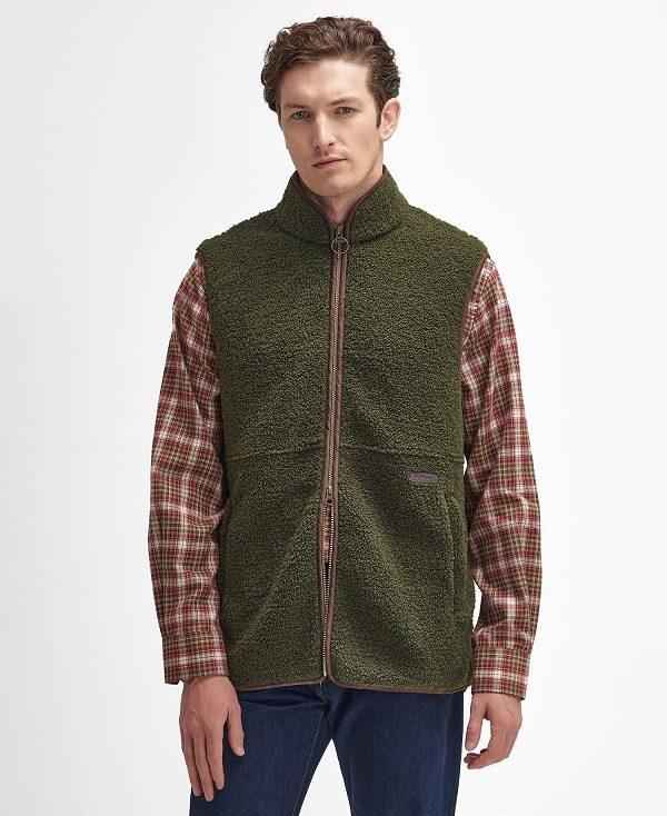 Barbour Rydal Fleece Gilet Grøn | BABO88720