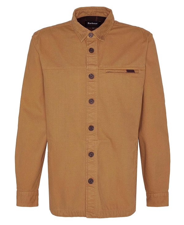 Barbour Saintwell Overshirt Beige | BABO88002