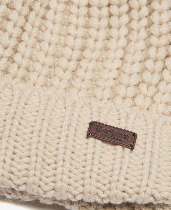 Barbour Saltburn Beanie Beige | BABO90017