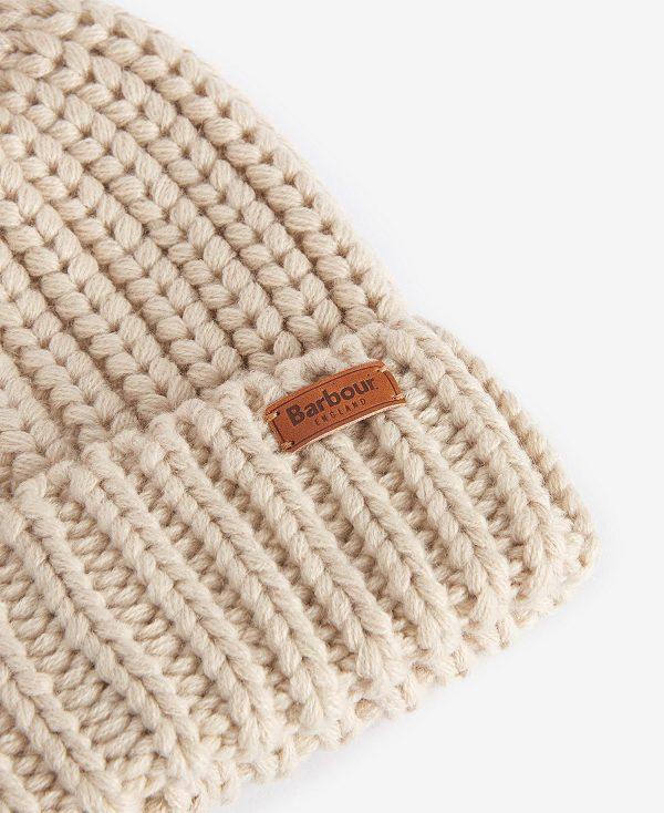 Barbour Saltburn Beanie Beige | BABO90017