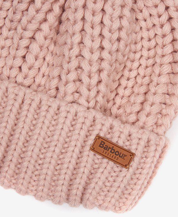 Barbour Saltburn Beanie Lyserød | BABO90020