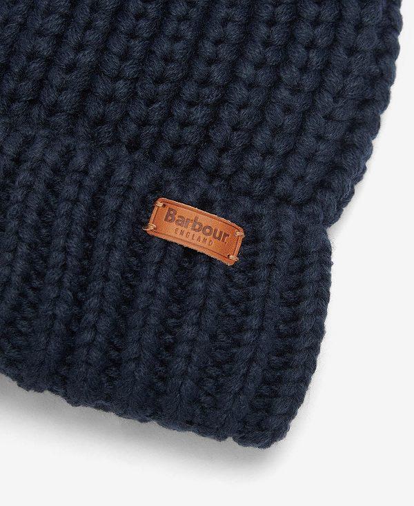 Barbour Saltburn Beanie Mørkeblå | BABO90025