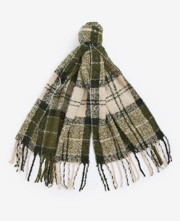 Barbour Saltburn Beanie & Tartan Scarf Gift Set Flerfarvede | BABO90028