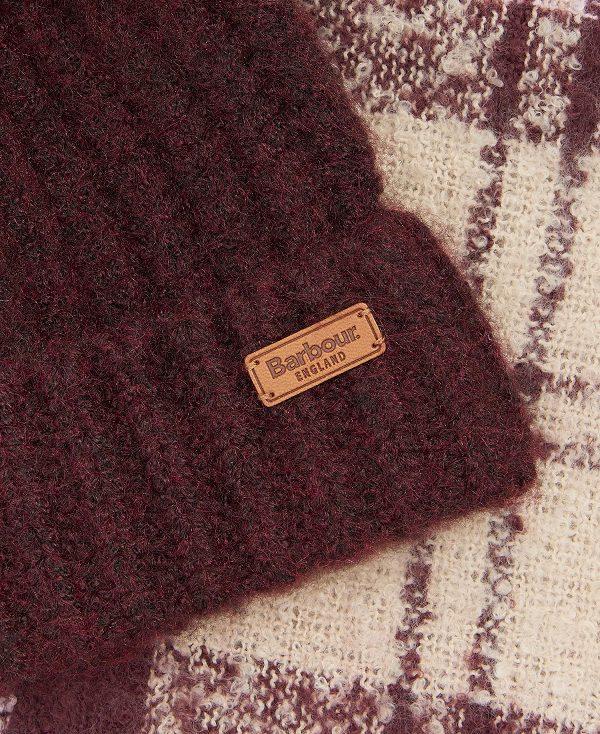 Barbour Saltburn Beanie & Tartan Scarf Gift Set Flerfarvede | BABO90035