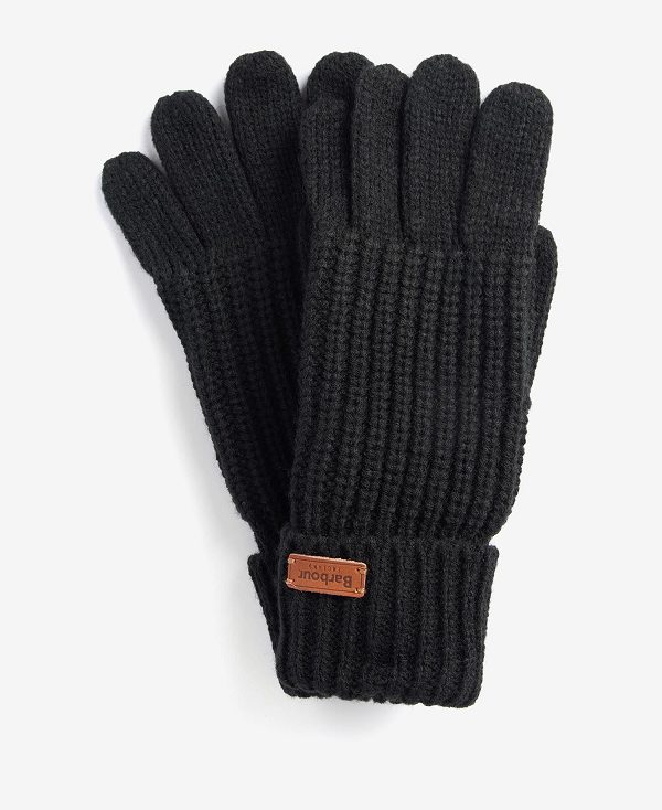 Barbour Saltburn Knitted Gloves Sort | BABO90058