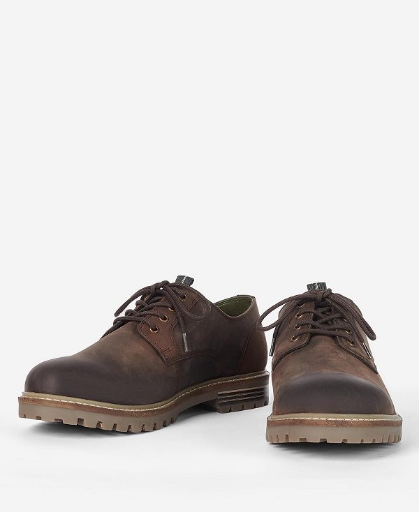 Barbour Sandstone Derby Shoes Brune | BABO88909