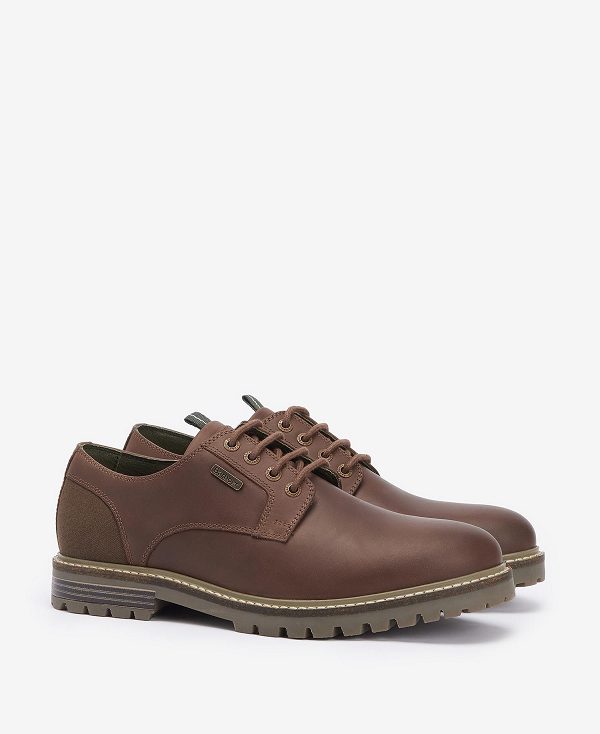 Barbour Sandstone Derby Shoes Brune | BABO88910