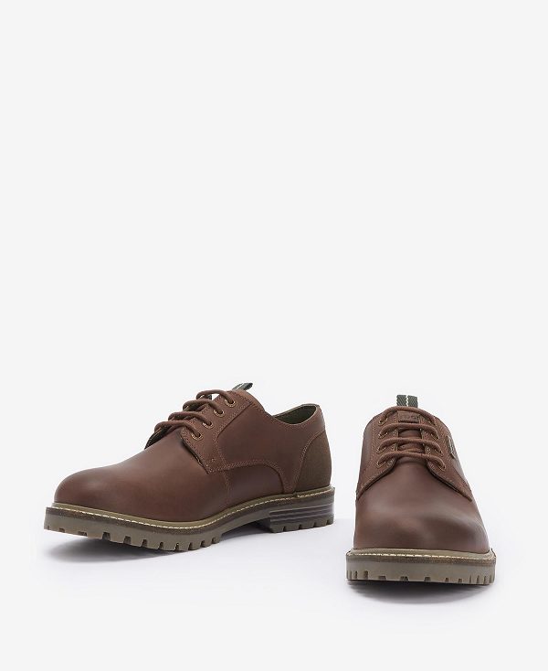 Barbour Sandstone Derby Shoes Brune | BABO88910