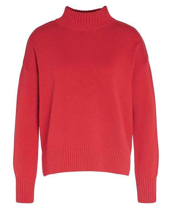 Barbour Sandy Knitted Jumper Rød | BABO89665