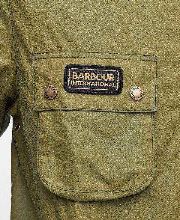 Barbour Sefton Waxed Jacket Olivengrøn | BABO87192