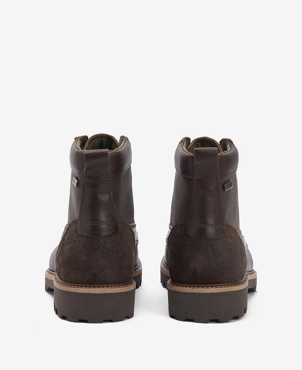 Barbour Sheene Moc Toe Derby Boots Brune | BABO88864