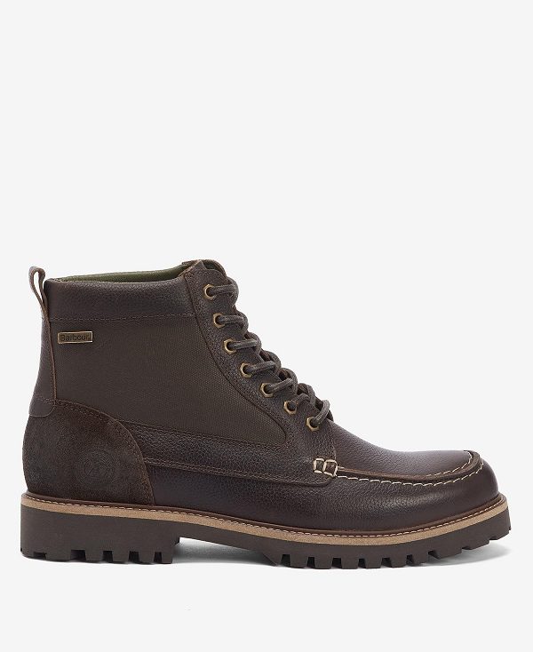 Barbour Sheene Moc Toe Derby Boots Brune | BABO88864