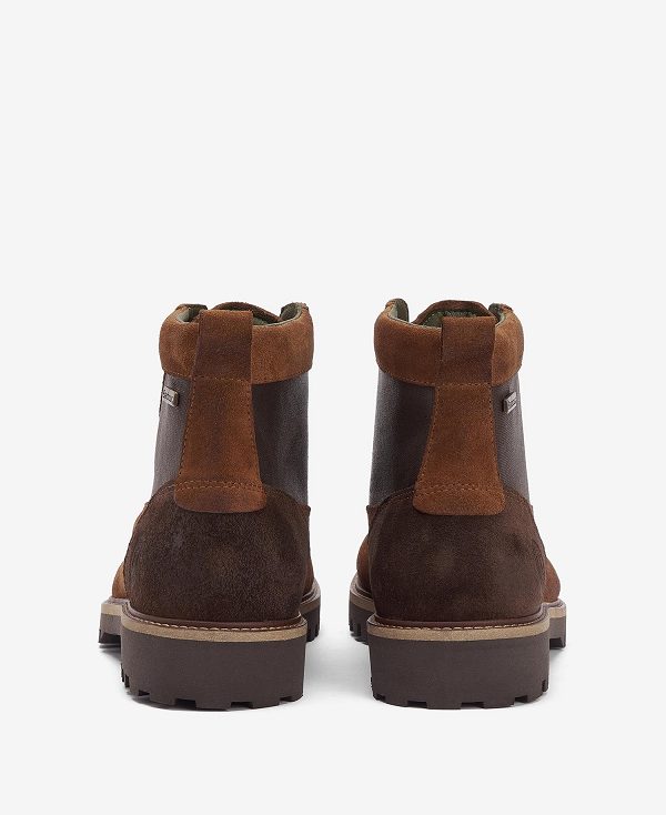 Barbour Sheene Moc Toe Derby Boots Brune | BABO88875