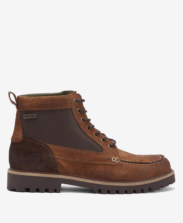 Barbour Sheene Moc Toe Derby Boots Brune | BABO88875