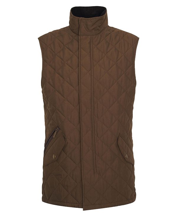 Barbour Shoveler Gilet Mørkebrune | BABO87544