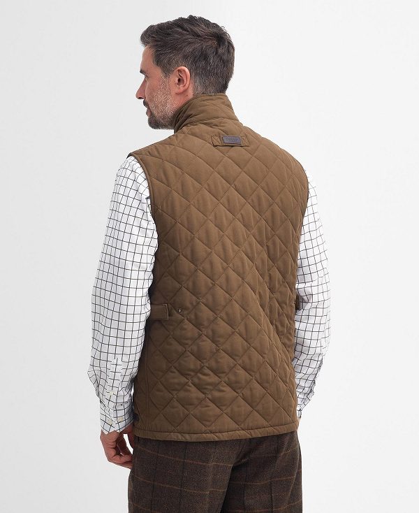 Barbour Shoveler Gilet Mørkebrune | BABO87544