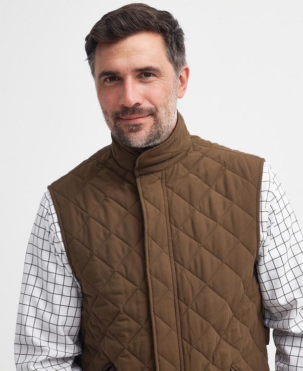 Barbour Shoveler Gilet Mørkebrune | BABO87544