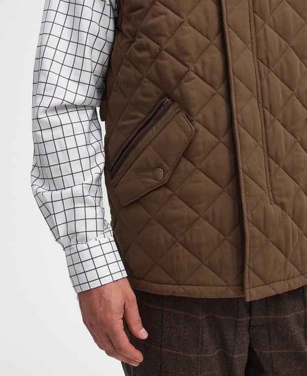 Barbour Shoveler Gilet Mørkebrune | BABO87544